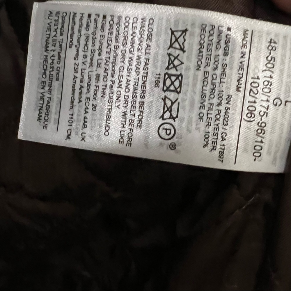 NWOT Faux Fur Banana Republic Coat - Picture 4 of 5